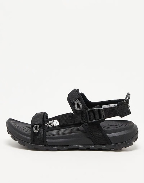 Explore Camp chunky sandals in black
