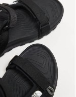 Explore Camp chunky sandals in black