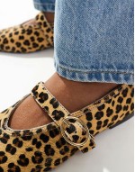 Lavena mary janes in leopard