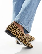 Lavena mary janes in leopard