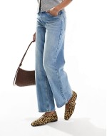 Lavena mary janes in leopard